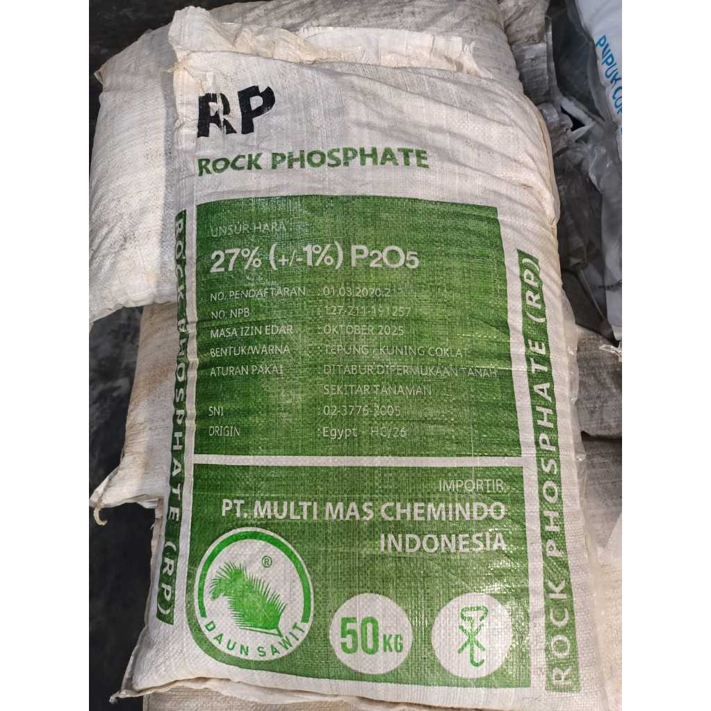 PUPUK ROCK PHOSPATE 50KG(RP)