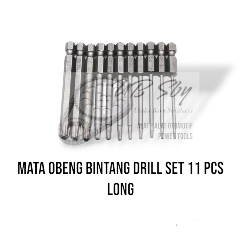 Mata obeng Bintang set T5 - T40
