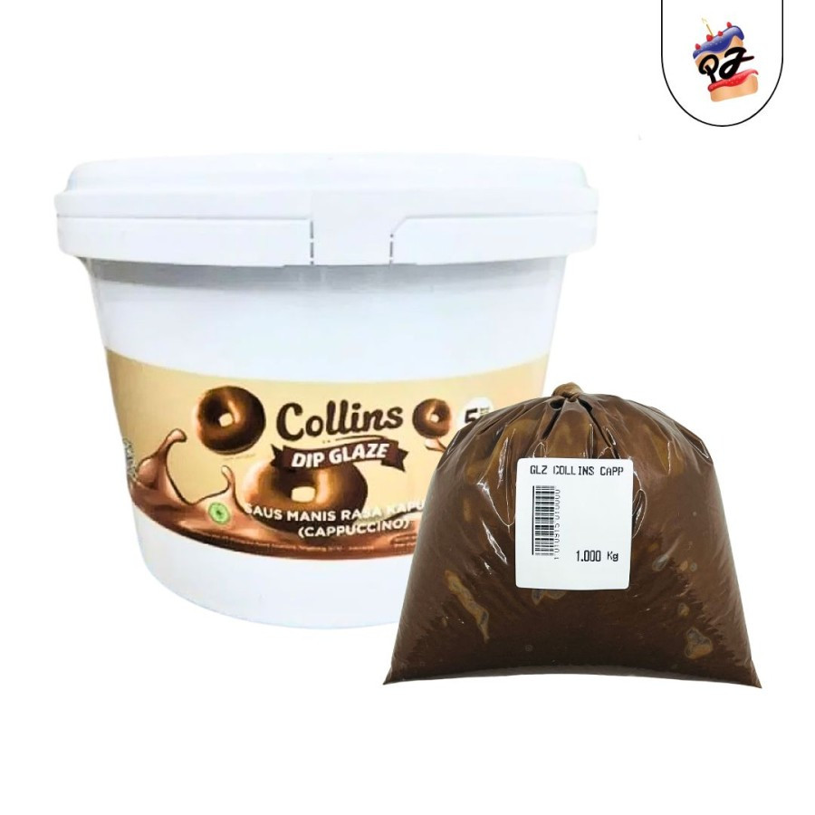 

GLAZE COLLINS CAPPUCINO KEMASAN CURAH 1 KG