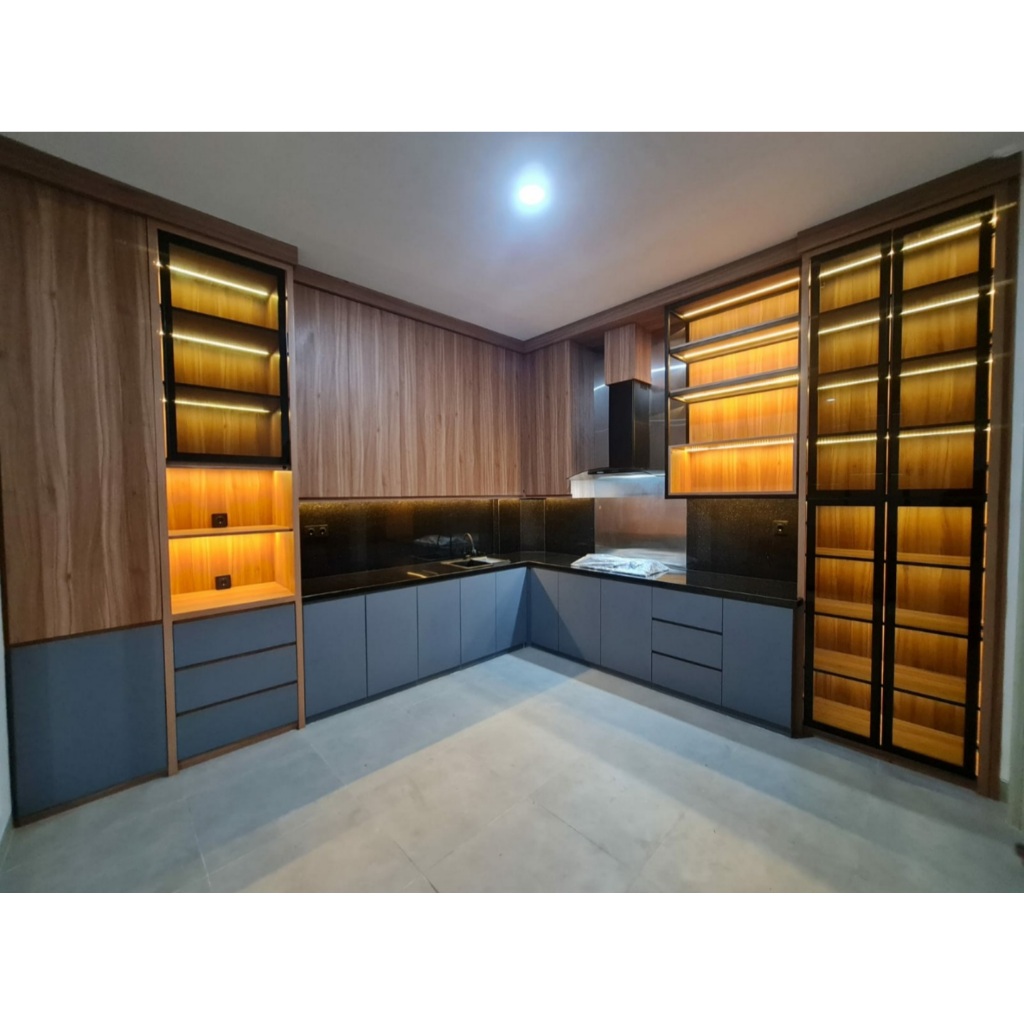 Kitchenset Finising HPL || Furniture Custome || HPL