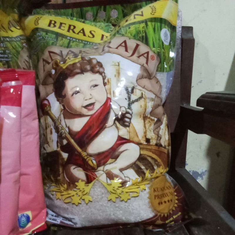 

beras anak raja kemasan 5 kg