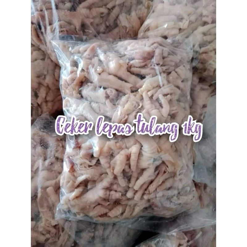 

RB Ceker Lepas Tulang Ayam Frozen 1 Kilo