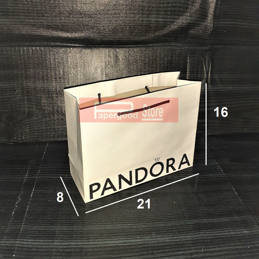 

Paper bag Pandora mini 2 sisi 21 x 16 x 8 cm