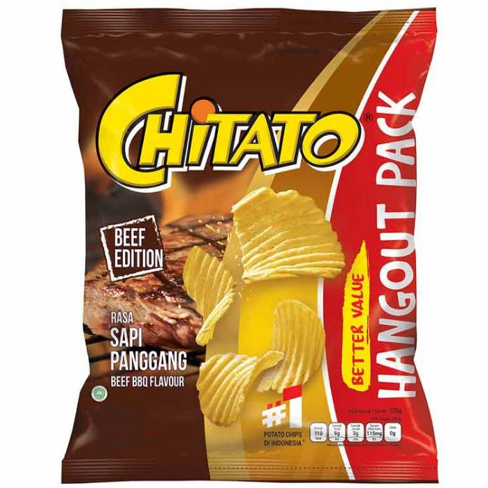 

CHITATO Snack Potato Chips Sapi Panggang 120gr