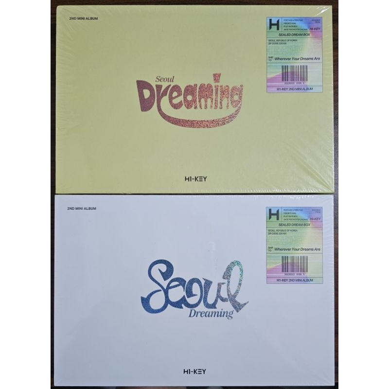 (READY) H1-KEY OFFICIAL MINI ALBUM - SEOUL DREAMING - SEALED