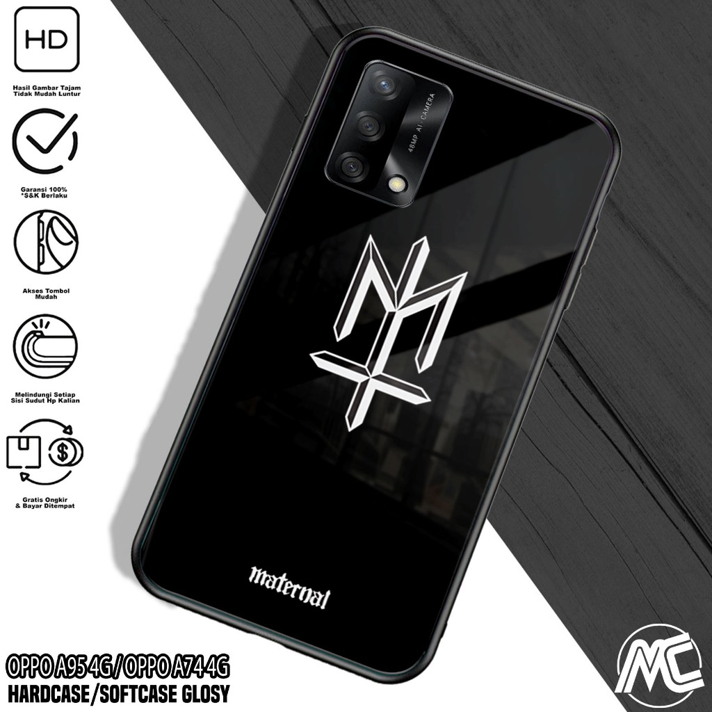 Case OPPO A95 4G / OPPO A74 4G - ( MTRNL ) OPPO A95 4G / OPPO A74 4G Hp - Casing Hp  - Case Hp - Cas