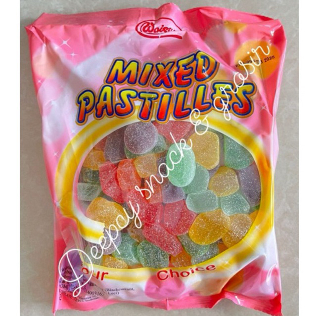 

[READY STOCK] Permen Jelly Mixed Pastilles merk Waisun