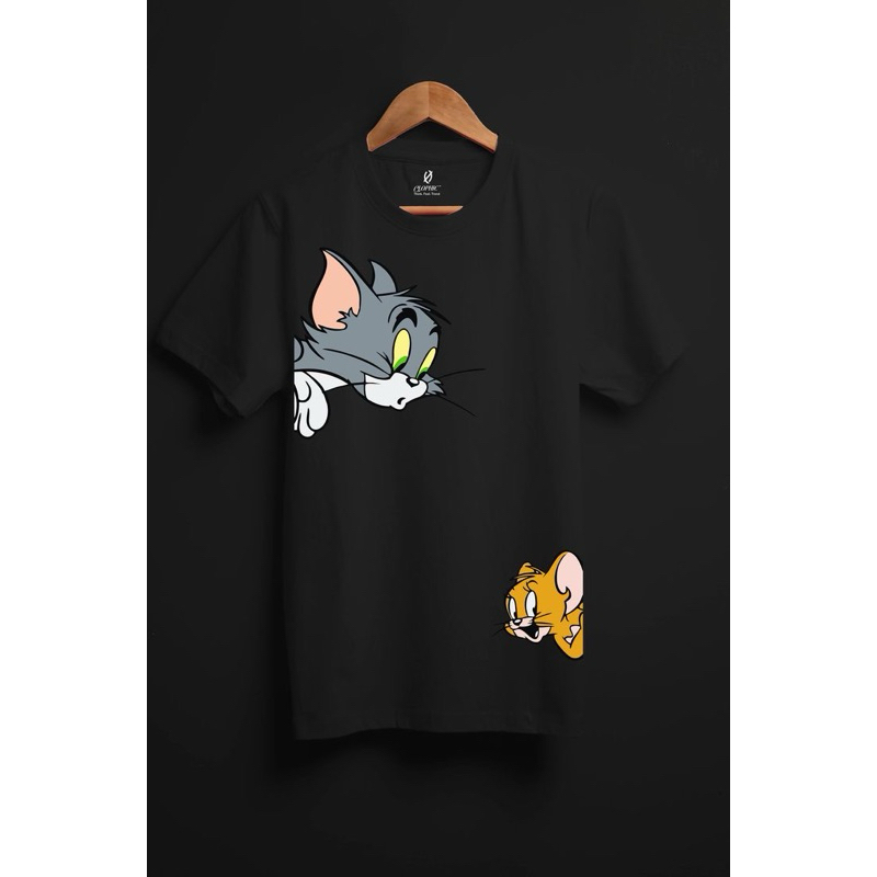 kaos cewek cowok couple keluarga tom jerry