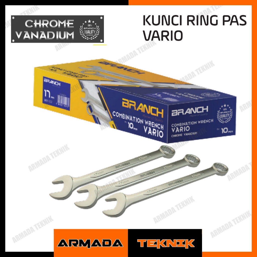 Kunci Ring Pass 23-32 mm Vario Branch