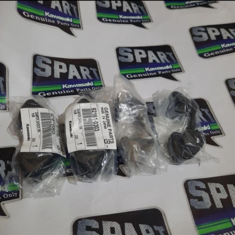 KARET NAPGIR DAMPER TROMOL NAP GEAR VELG SET ER6 ER6N ORIGINAL KAWASAKI