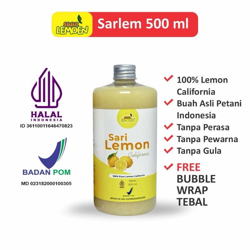 

Minuman Diet 250ml - 500ml / sari lemon / air lemon / minuman sehat