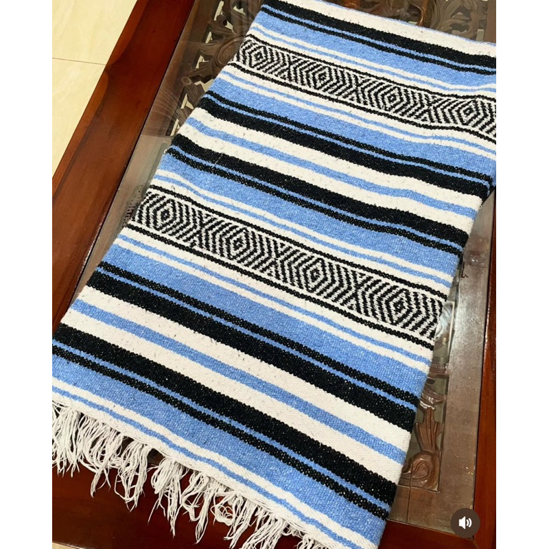 Mexican Falsa Blanket HandWoven 🇲🇽