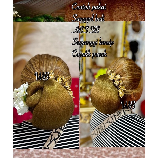 ART W43U sanggul Bali  sanggul bali bahan premium sirkam sanggul bali sirkam