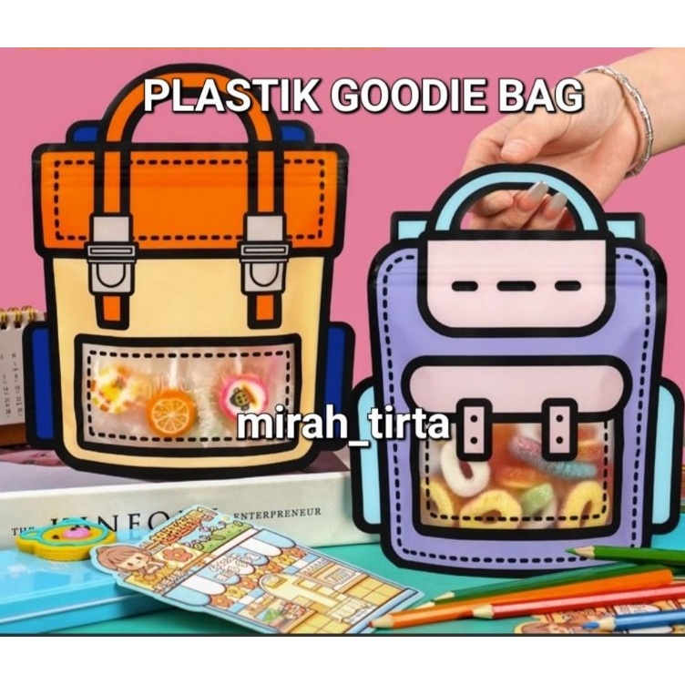 

1 pcs Plastik goodiebag plastik goodie bag tasplastik ulang tahun tas