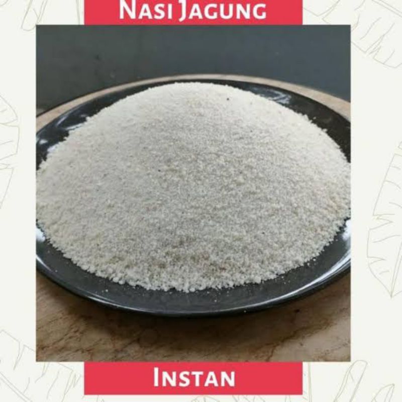 

Nasi Jagung Putih Instan/Sekelan Sego Jagung