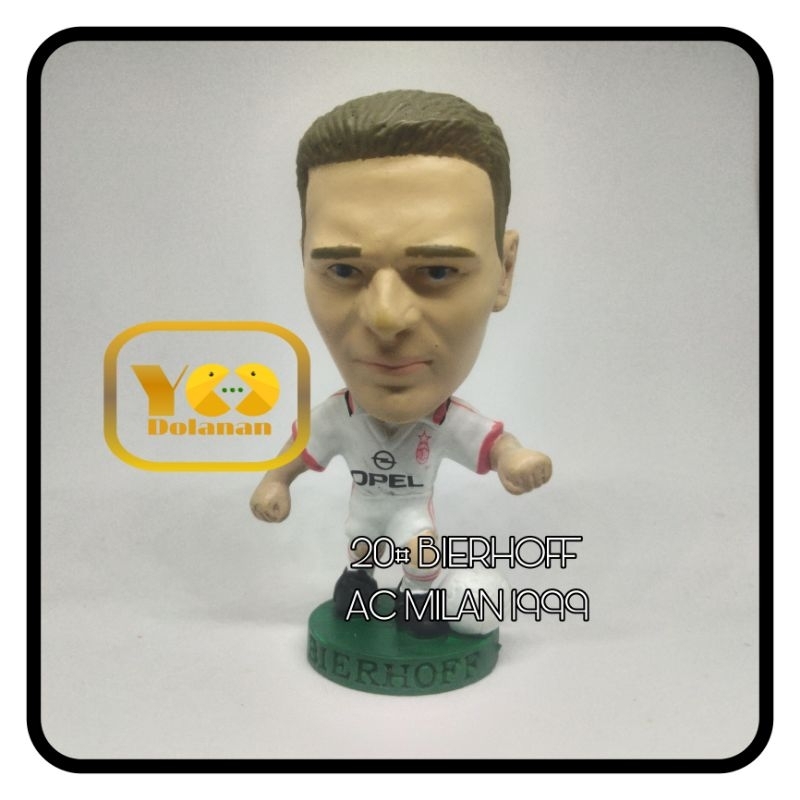 20# BIERHOFF - AC MILAN 1999 CORINTHIAN PROSTARS FIGURE PEMAIN BOLA