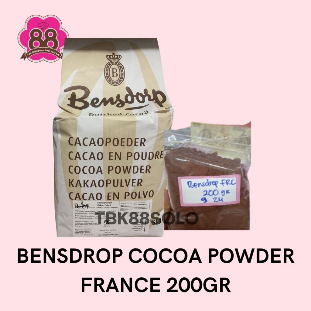 

BENSDROP FRANCE COKLAT BUBUK REPACK 200GR