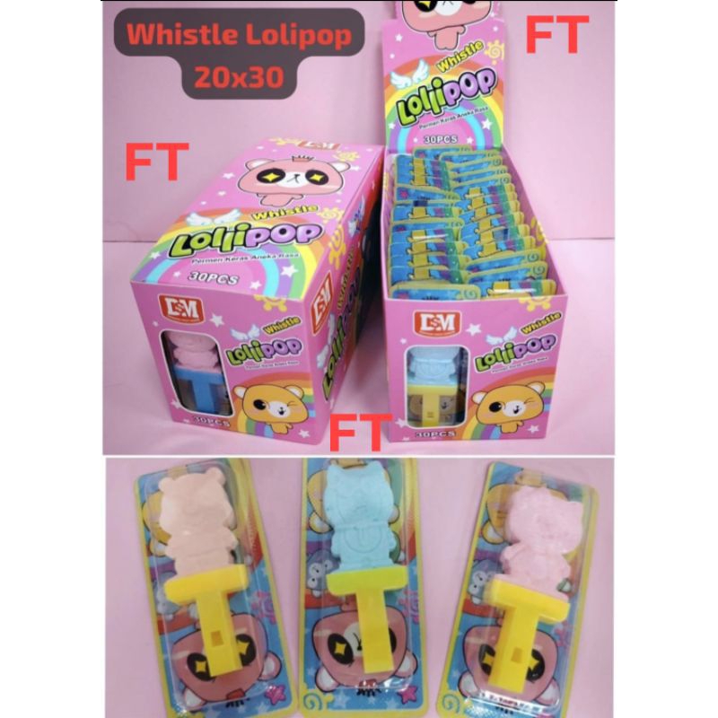 

permen whistle lollipop 30 pcs