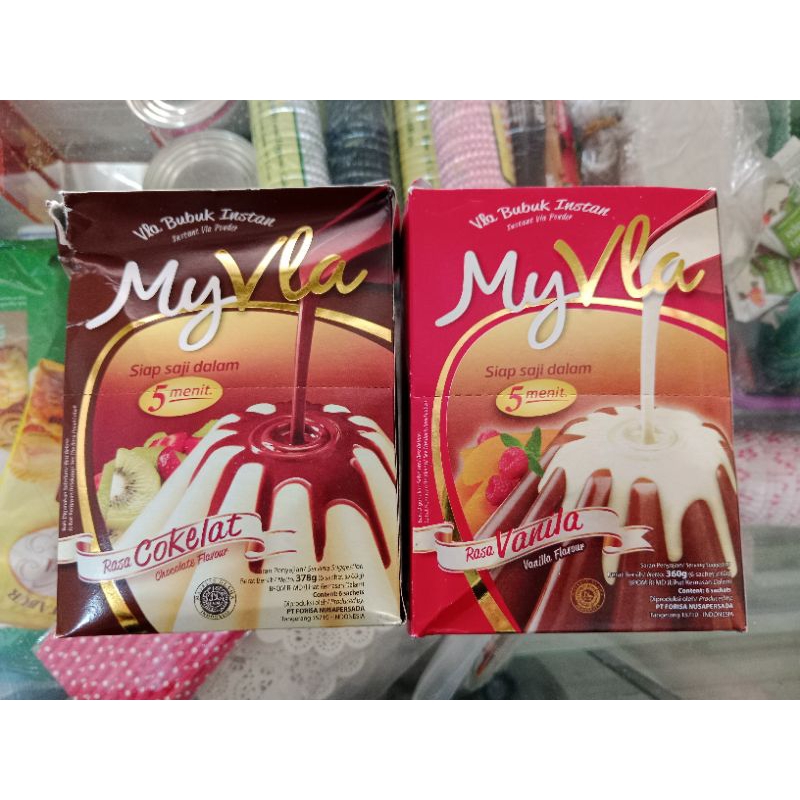 

Nutrijell MyVla Cokelat & Vanilla @6 sachet