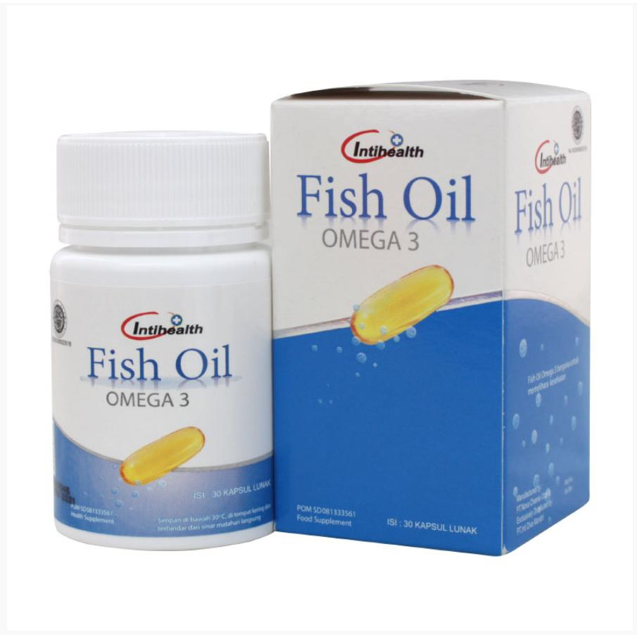 Intihealth Fish Oil / Minyak Ikan Mengandung Omega 3