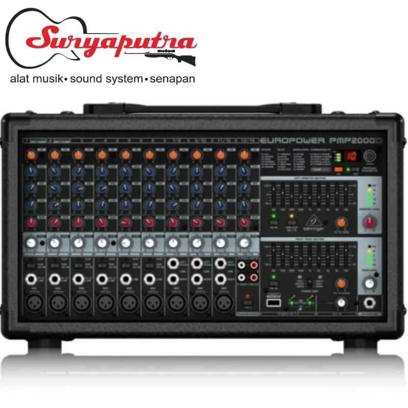 Behringer PMP2000D 14 cahnnel power mixer