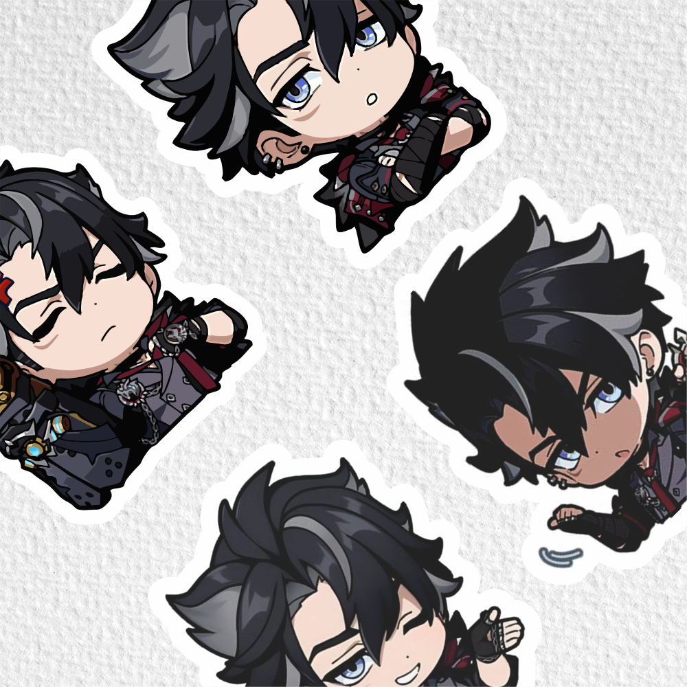 

[ VINYL & CHROMO 7 CM] cetak stiker Game/STIKER MURAH TEMA Ghensin impact [ WRIOTHESLEY ]/stiker medium genshin impact/murah/lucu