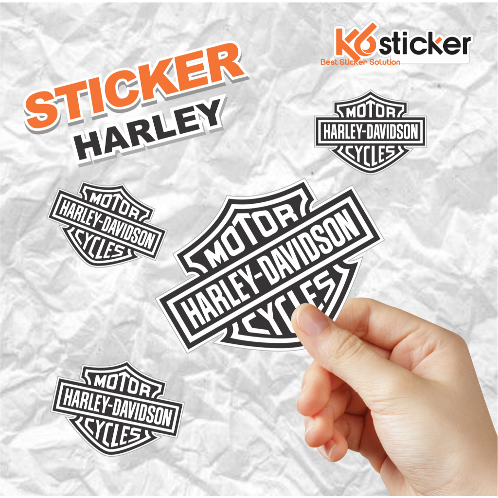 Sticker Print Cutting Harley Davidson
