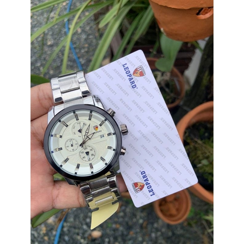 jam tangan leopard original