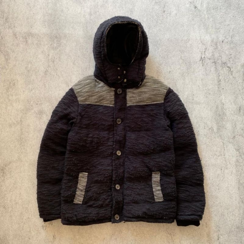 GILEVANS KNIT PUFFER JACKET