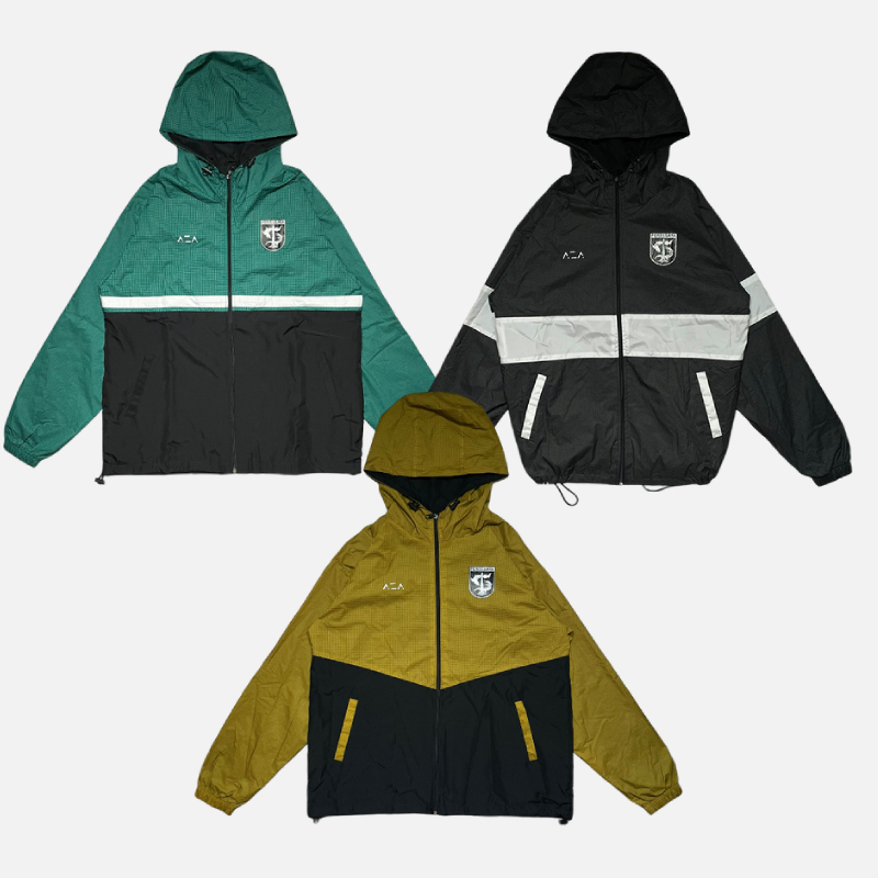 Jaket Parasut Persebaya Fabric Combination | Persebaya Store