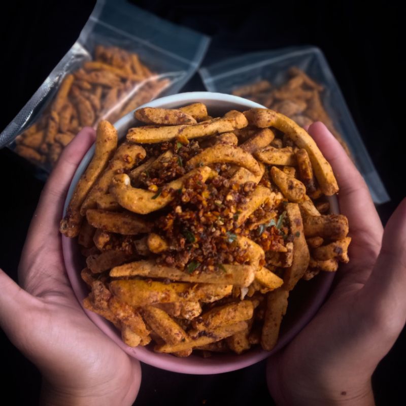 

basreng pedas daun jeruk