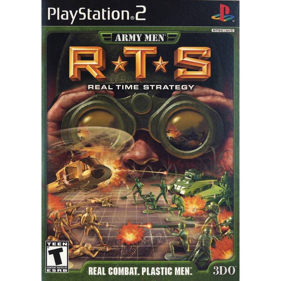 Kaset DVD Game PS2 Army Men RTS