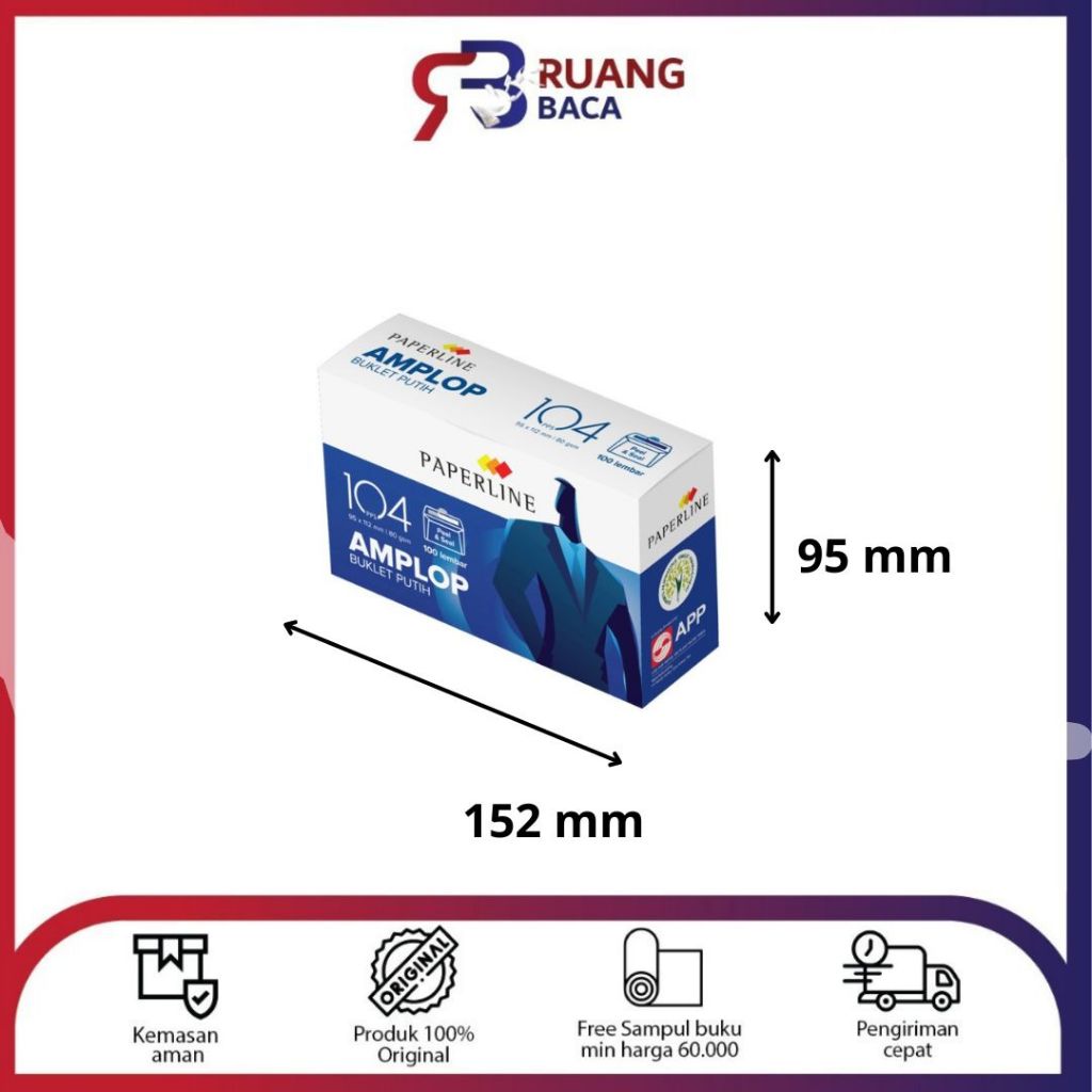 

AMPLOP 104 PPS 40482660 PAPERLINE