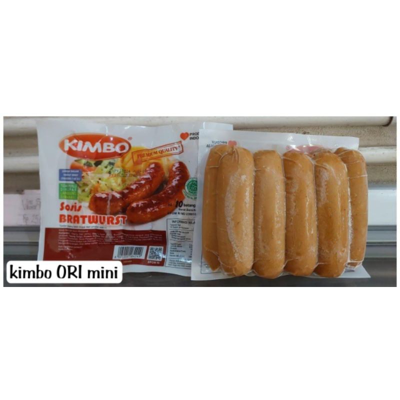 

Sosis kimbo original mini isi 10 pcs