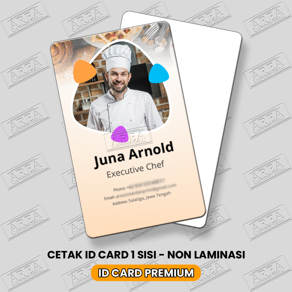 

Cetak ID Card Satuan Custom 1 Sisi + Tanpa Anti Gores/Laminasi