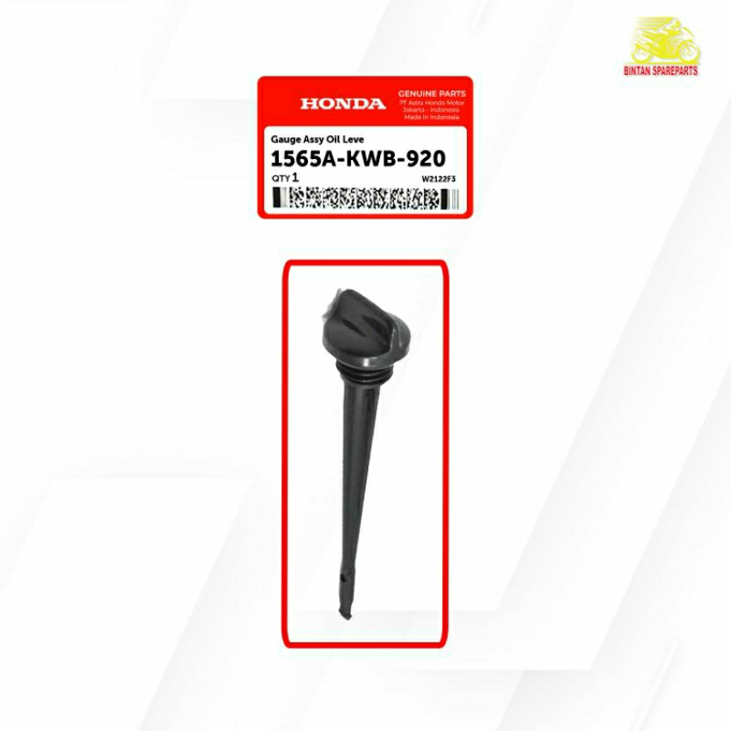 Tutup Oli Gauge Assy Oil Level 1565A KWB 920