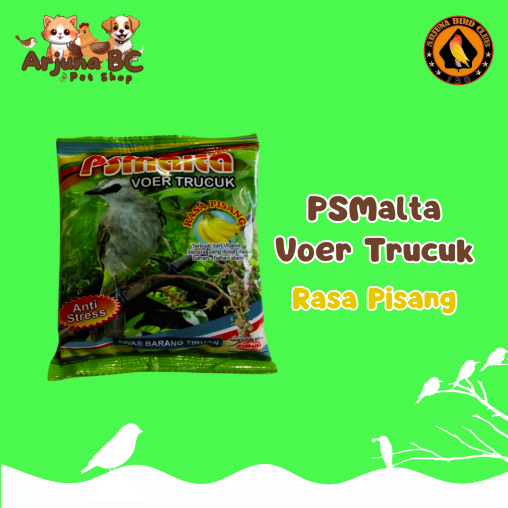 PSMalta Voer Trucuk Rasa Pisang | Makanan Burung