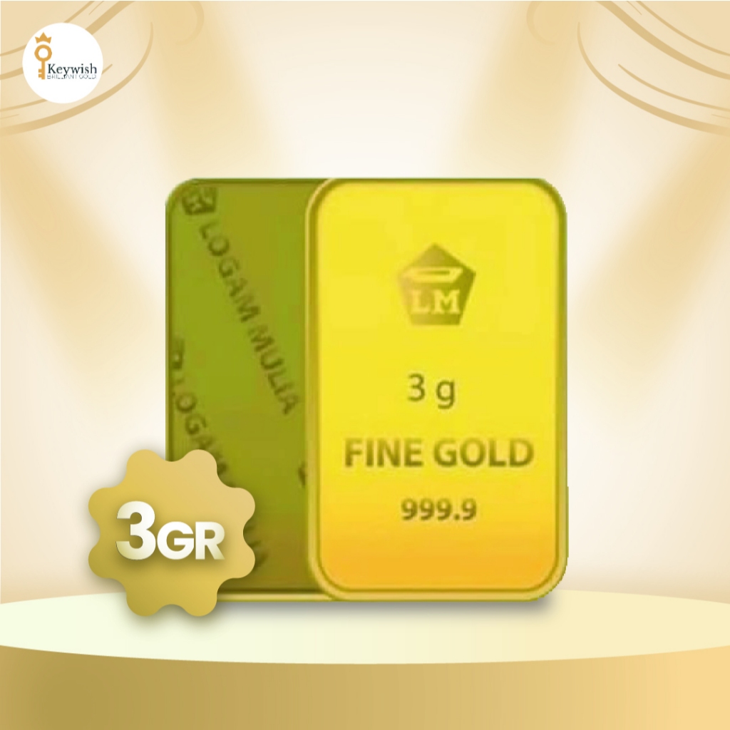 Logam Mulia Antam Retro Berdiri - 3 Gram