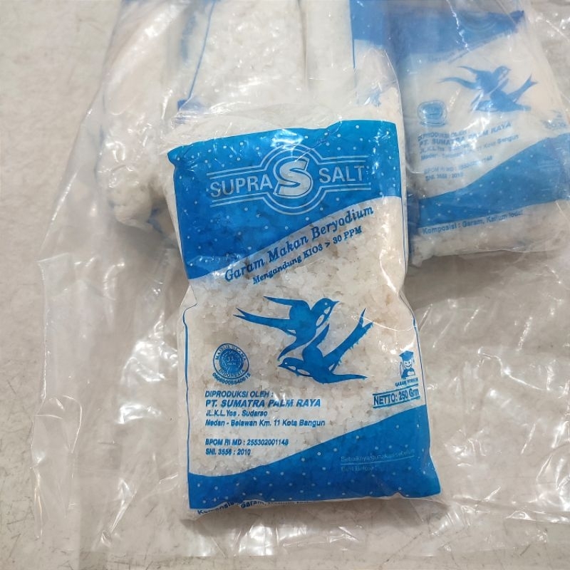 

GARAM KASAR KEMASAN 250GRAM / GARAM MAKAN