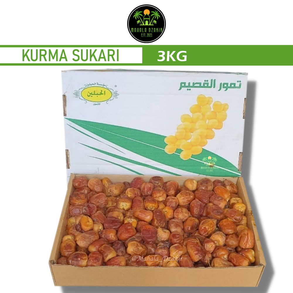 

Kurma RAJA SUKARI [3KG]/ Kurma Sukari Premium Quality