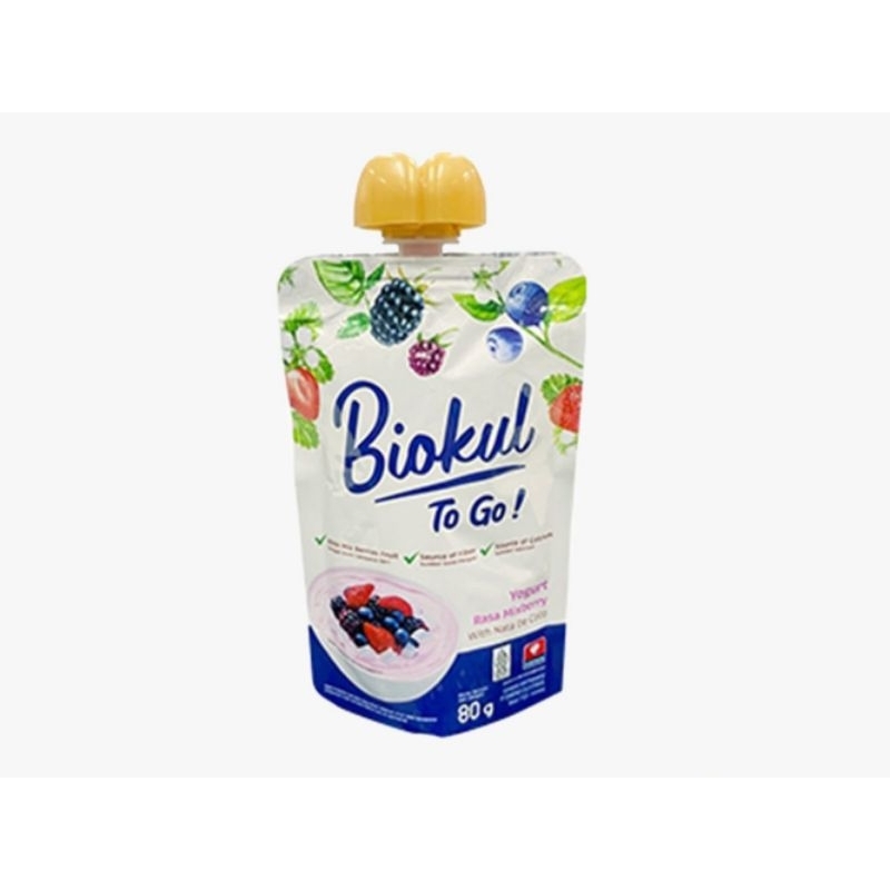 

Yogurt Biokul To Go Mix Bery 80gr