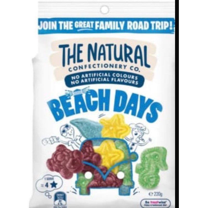 

THE NATURAL beach days 220g