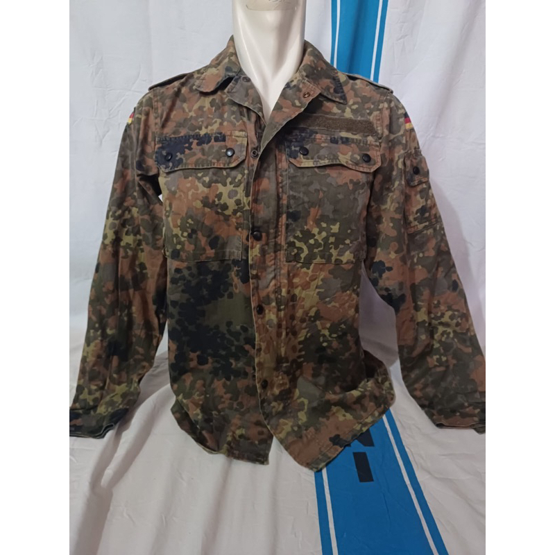 Kemeja BDU PDL loreng Flecktarn Jerman Army (13)