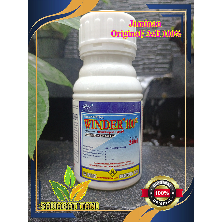 INSEKTISIDA WINDER CAIR 100 EC Isi 250 ML - IMIDAKLOPRID 100 g/l