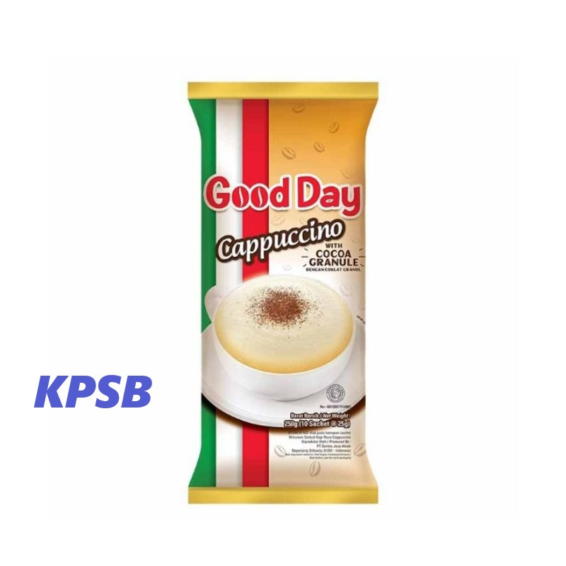 

Good Day Kopi Instant Cappuccino 10 x 25 gram