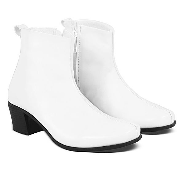 KODE Q32G Hertz  Sepatu Casual Wanita V 361 Boots Fashion Semi formal Wanita Trendi Berkualitas  Putih