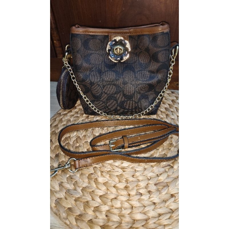 Tas coach preloved bucket mini