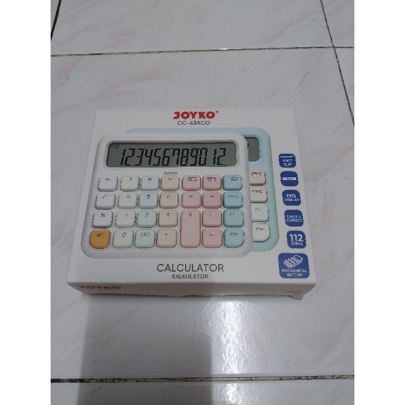 

CALCULATOR CC-63ACO & CC-63BCO JOYKO