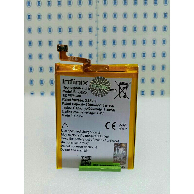 BATERAI 39MX INFINIX SMART 3 PLUS ORIGINAL