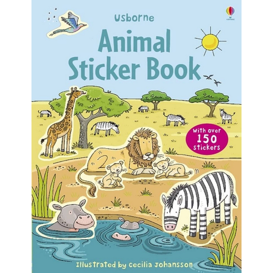 

[ABCKIDS] Usborne Animal First Sticker Book - Binatang Imported Activity Book